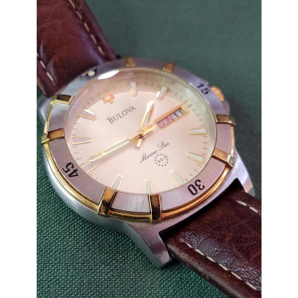 3-Bulova Marine Star Men's Watch - Timepiece *Please read all description*